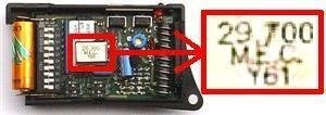 T�l�commande : PRASTEL KMFT4P 29.700 MHz a 4 boutons