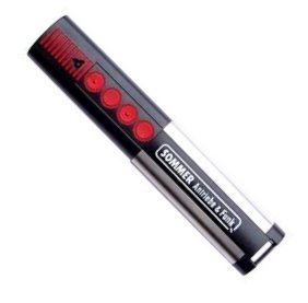Vérifiez la couleur de la diode pour ne pas vous tromper de modèle photo du modèle de radiocommande de portail Sommer 4020, boitier argent et boutons rouges