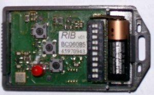 T�l�commande : RIB 433-3 a 3 boutons