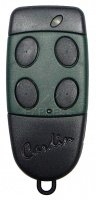 il peut être impossible de programmer cette télécommande en copropriété modèle de télécommande portail Cardin S449-QZ4 green, au boitier noir et vert