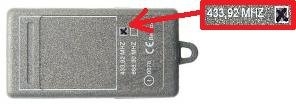 T�l�commande : BELFOX 433 MHz 4K a 4 boutons