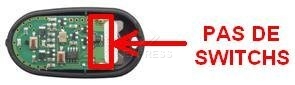 T�l�commande : SEAV Be-Happy-RS3 a 3 boutons