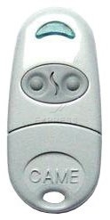 Telecommande CAME TOP 432NA claire à 2boutons gris, fréquence: 433.92 MHz