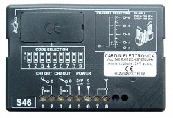 T�l�commande : CARDIN Recept S46 RXM 2CH