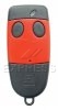 telecommande S486-QZ2 2 boutons, noir rouge