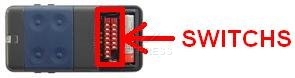 T�l�commande : CARDIN S438-TX4