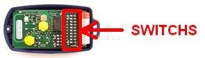 T�l�commande : DEA 433-2 a 2 boutons