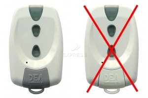 T�l�commande : DEA MIO TR2 a 2 boutons