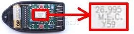 T�l�commande : TELCOMA FOX2-26995 a 2 boutons