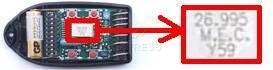 T�l�commande : TELCOMA FOX4-26995 a 4 boutons