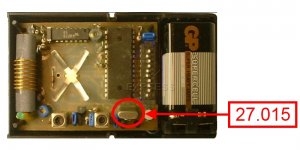 T�l�commande : H�RMANN DH04 27.015 MHz a 4 boutons