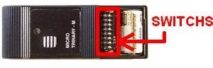 T�l�commande : ALBANO MICROTRINARY-M60 a 1 boutons