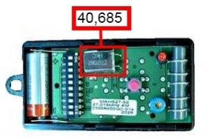 T�l�commande : DICKERT MAHS40-01 a 1 boutons