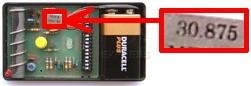 T�l�commande : NICE K1 30.875 MHz