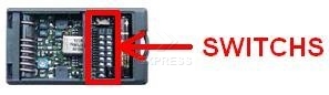 T�l�commande : SIMINOR S38-TX4-M a 4 boutons
