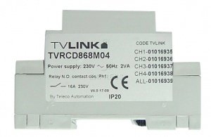 T�l�commande : TELECO Recept RCD-868-M04