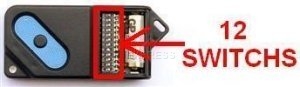 T�l�commande : FAAC 868DS-1 a 1 boutons