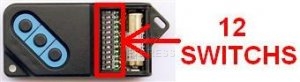 T�l�commande : FAAC 433DS-3 a 3 boutons
