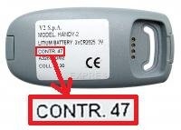 Télécommande : V2 HANDY 4 