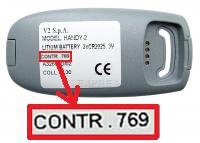 T�l�commande : V2 HANDY 2 