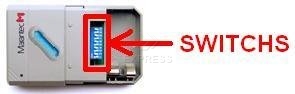 T�l�commande : MARANTEC D101 27.095MHz blue