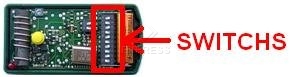 T�l�commande : NICE K1M 30.900 MHz