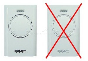 T�l�commande : FAAC XT4 868 SLH a 4 boutons