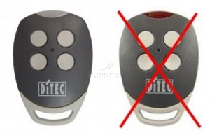 T�l�commande : DITEC GOL4 a 4 boutons