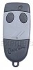 telecommande S449-QZ2 2 boutons, gris noir