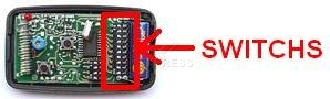 T�l�commande : GIBIDI MTQ2 26.995 MHz a 2 boutons