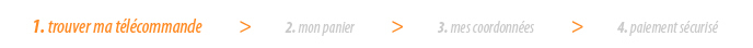 Trouver ma t�l�commande