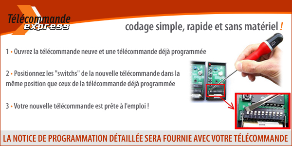 Coder une t�l�commande neuve � switchs