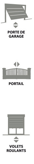 Portes de garage, portail, volets roulants