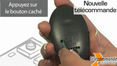 Ins�rez le trombone dans l'orifice au dos de la BFT MITTO 2-M