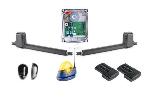 Motorisation portail battant Allmatic kit hyper 600 230v