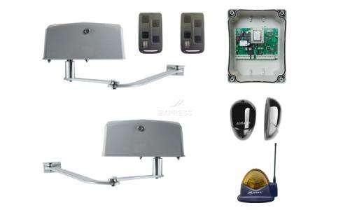 Motorisation portail battant Allmatic miniart kit 24v