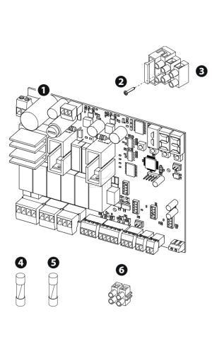 Carte électronique Came kit zl65 pour substitution 002zl180