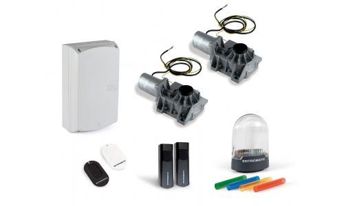 Motorisation portail enterrÃ© Ditec cubic kit 24v