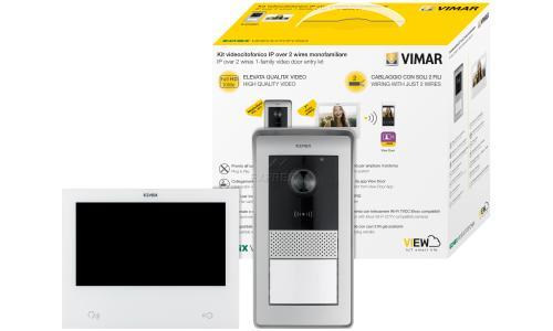 Interphone Elvox k40980 7in ts wi fi 1f