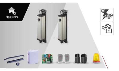 Motorisation portail battant Erreka ciclonkit 42