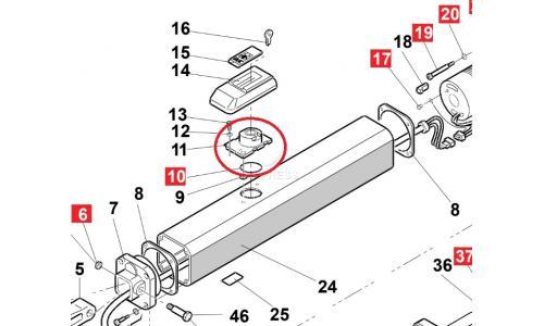 Déverouillage extérieur Faac 41850215