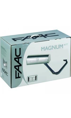 Motorisation portail battant Faac magnum kit plus