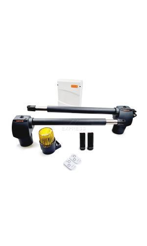 Motorisation portail battant Genius by faac g bat kit 24 v 400 mm