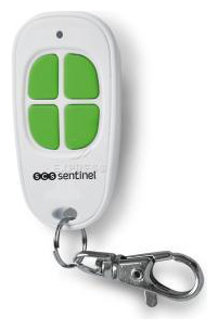 Scs CONTROLGATE GREEN Télécommande portail 4 boutons 433.92 MHz - Telecommande Express