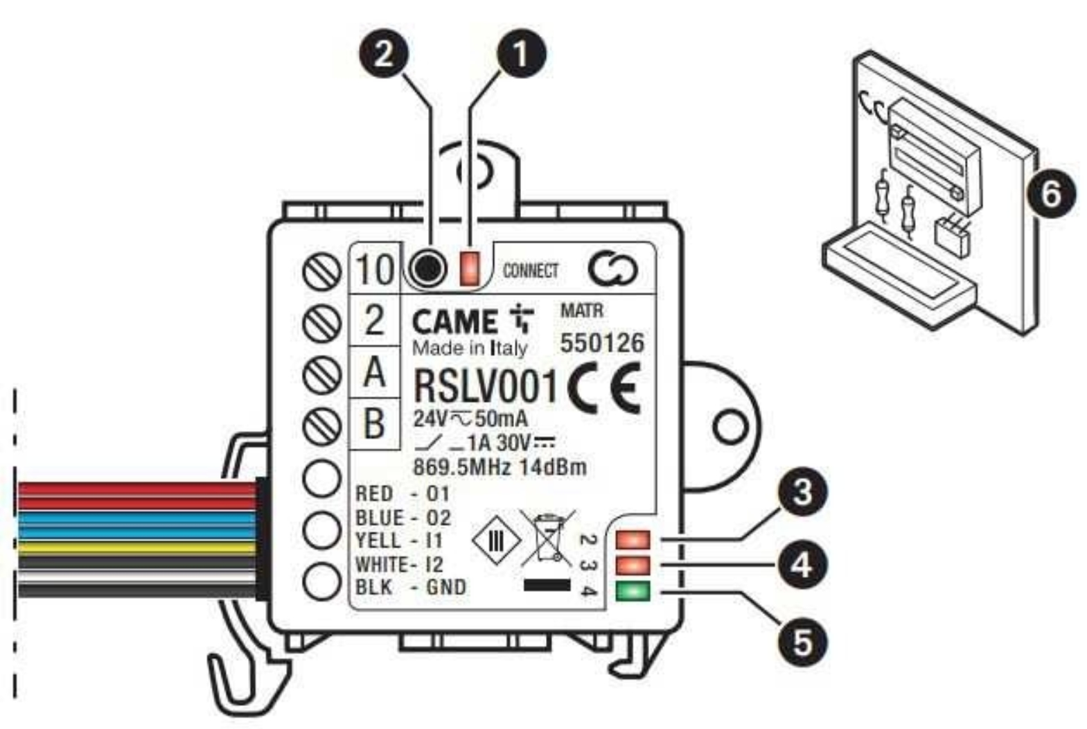 Carte électronique Came 806sa 0040