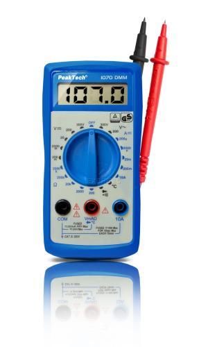 Matériel électrique Peaktech digital tUv cat 3
