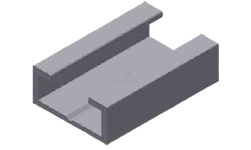 Récepteur witt alu 20x9
