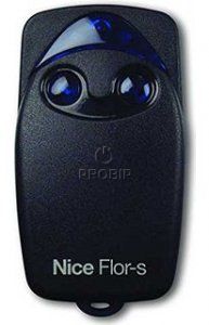 Nice FLO 2R SC Télécommande portail 2 boutons 433.92 MHz - Telecommande Express