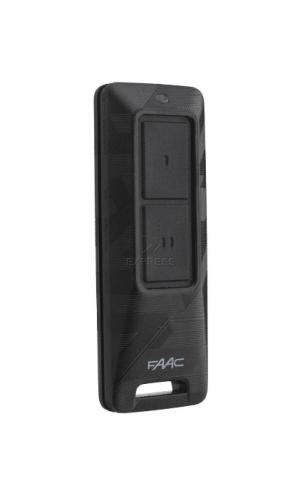 Faac XT 2 FDS 433 868 NOIR Télécommande portail 2 boutons multiple - Telecommande Express