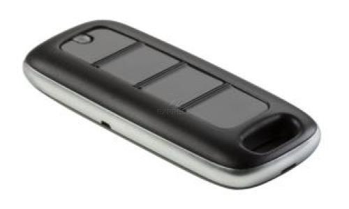Gibidi MAKO 4CH BLACK Télécommande portail 4 boutons 433.92 MHz - Telecommande Express